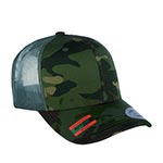 Бейсболка FLEXFIT арт. 6606MC (зеленый / камуфляж)
