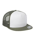 Бейсболка FLEXFIT арт. 6006W (оливковый / белый)