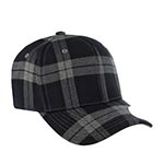 Бейсболка FLEXFIT арт. 6197 (черный / серый)