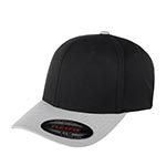 Бейсболка FLEXFIT арт. 6277T (черный / светло-серый)