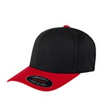Бейсболка FLEXFIT арт. 6277T (черный / красный)