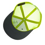 Бейсболка FLEXFIT арт. 6606T (темно-серый / зеленый)
