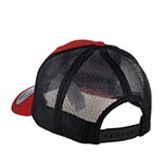Бейсболка FLEXFIT арт. 6606T (красный / черный)