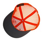 Бейсболка FLEXFIT арт. 6606T (темно-серый / оранжевый)
