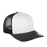Бейсболка FLEXFIT арт. 6606CF (темно-серый / белый)