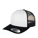 Бейсболка FLEXFIT арт. 6606CF (черный / белый)