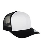 Бейсболка FLEXFIT арт. 6606CF (черный / белый)