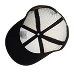 Бейсболка FLEXFIT арт. 6606CF (черный / белый)