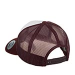 Бейсболка FLEXFIT арт. 6606CF (бордовый / белый)