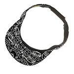 Козырек FLEXFIT арт. 8888BP (черный / белый)