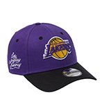 Бейсболка NEW ERA арт. 60565136 Los Angeles Lakers NBA (фиолетовый / черный)