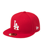 Бейсболка NEW ERA арт. 10047498 Los Angeles Dodgers MLB (красный)