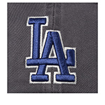 Бейсболка NEW ERA арт. 60235289 Los Angeles Dodgers MLB (серый)