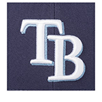 Бейсболка NEW ERA арт. 60646809 Tampa Bay Rays MLB (синий)