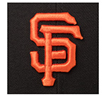 Бейсболка NEW ERA арт. 60646817 San Francisco Giants MLB (черный)