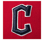 Бейсболка NEW ERA арт. 60646826 Cleveland Guardians MLB (темно-синий / красный)