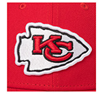 Бейсболка NEW ERA арт. 60691828 Kansas City Chiefs NFL (красный)