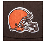 Бейсболка NEW ERA арт. 60691832 Cleveland Browns NFL (темно-коричневый)