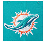 Бейсболка NEW ERA арт. 60691841 Miami Dolphins NFL (бирюзовый)