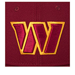 Бейсболка NEW ERA арт. 60691858 Washington Commanders NFL (бордовый)